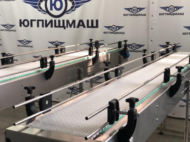 Транспортер с модульной лентой в Выборге